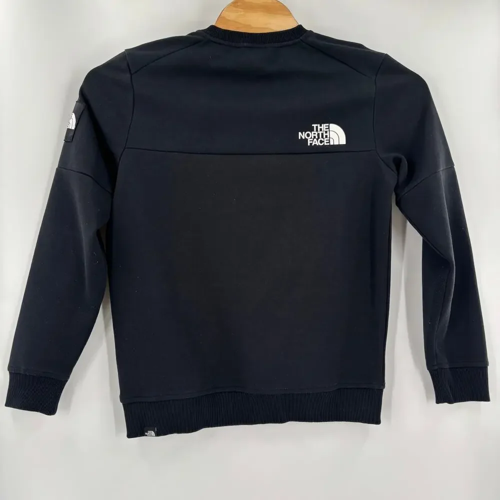 The North Face Medium Solid Black Long‎ Sleeve Crewneck Pullover Sweater